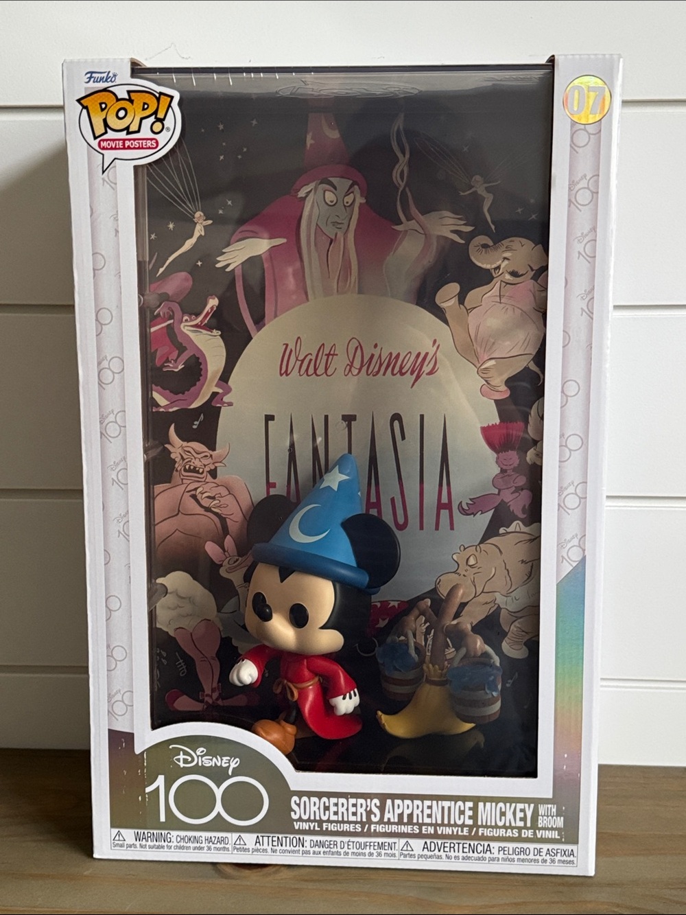 Funko Pop! | Movie Posters #7: Fantasia: Sorcerer’s Apprentice Mickey with Broom